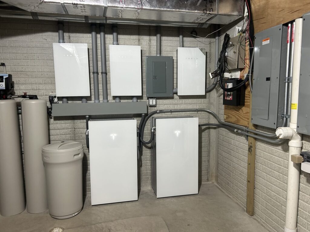 Tesla Powerwall and Gateway installation by Forest Roofing in Northeast Ohio